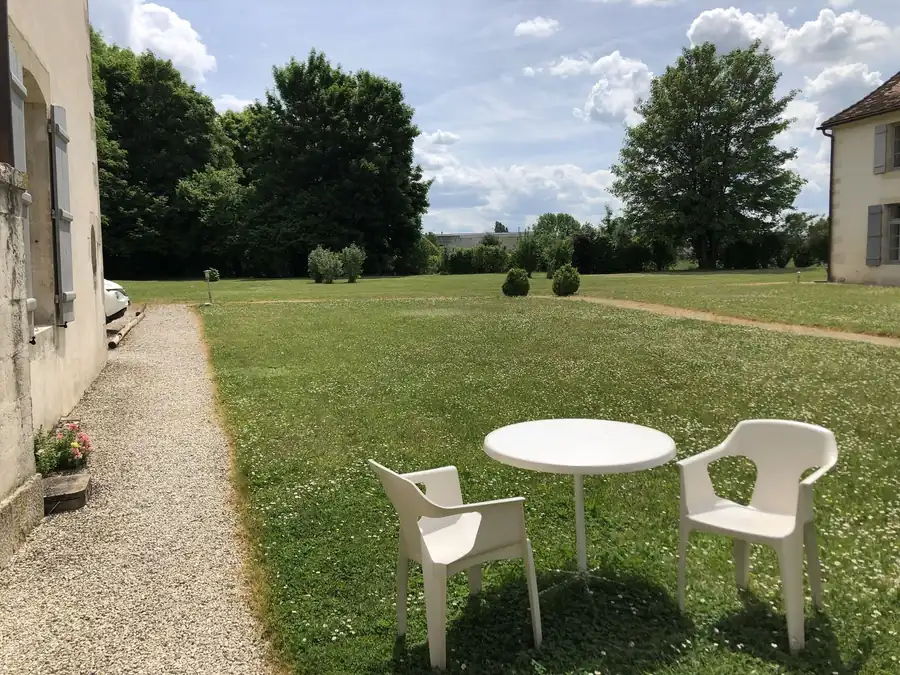 Parc arboré de la résidence